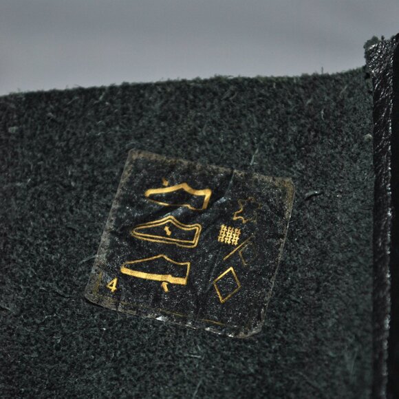 Dr. Martens Boots Size Women's 5 Black Virginia Leather 1490 Mid Calf Boots - Picture 3 of 11